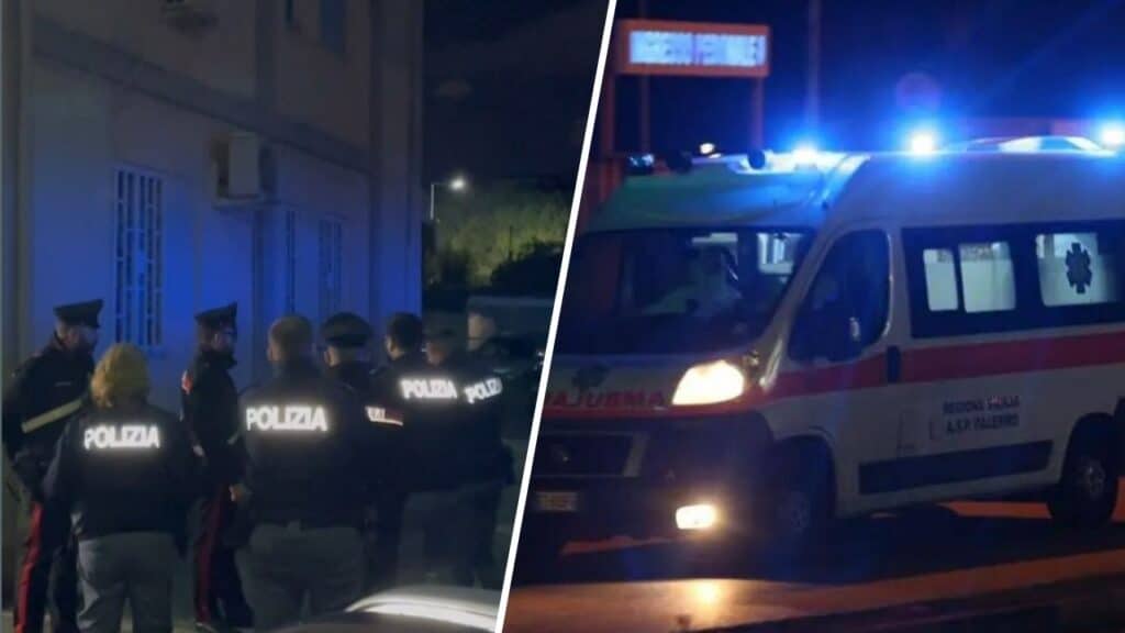 strangolato figlia tragedia palermo