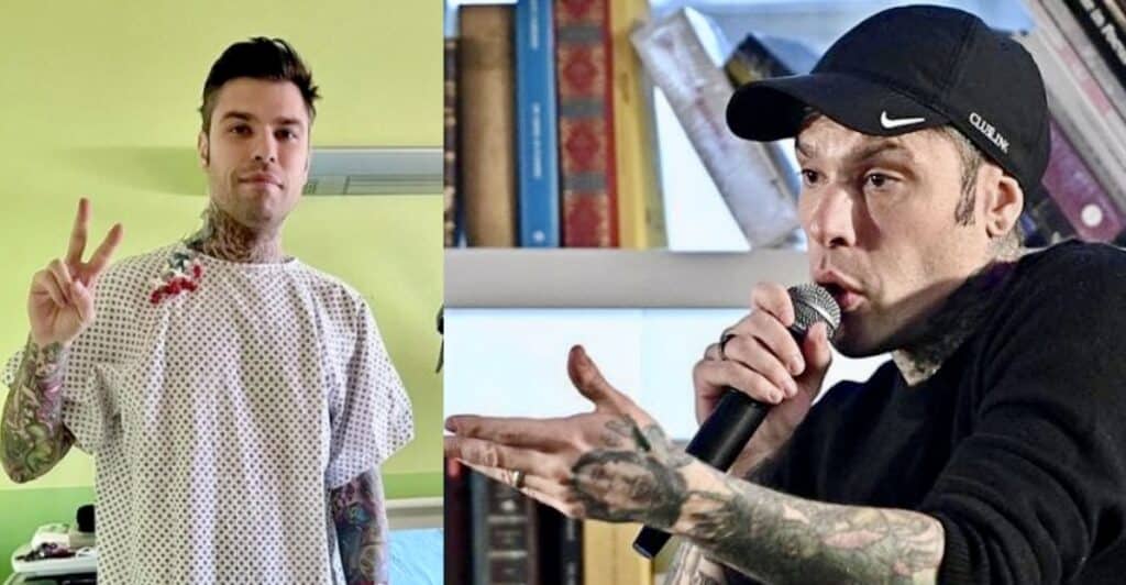 Fedez parla di salute mentale davanti ali studenti di Torino