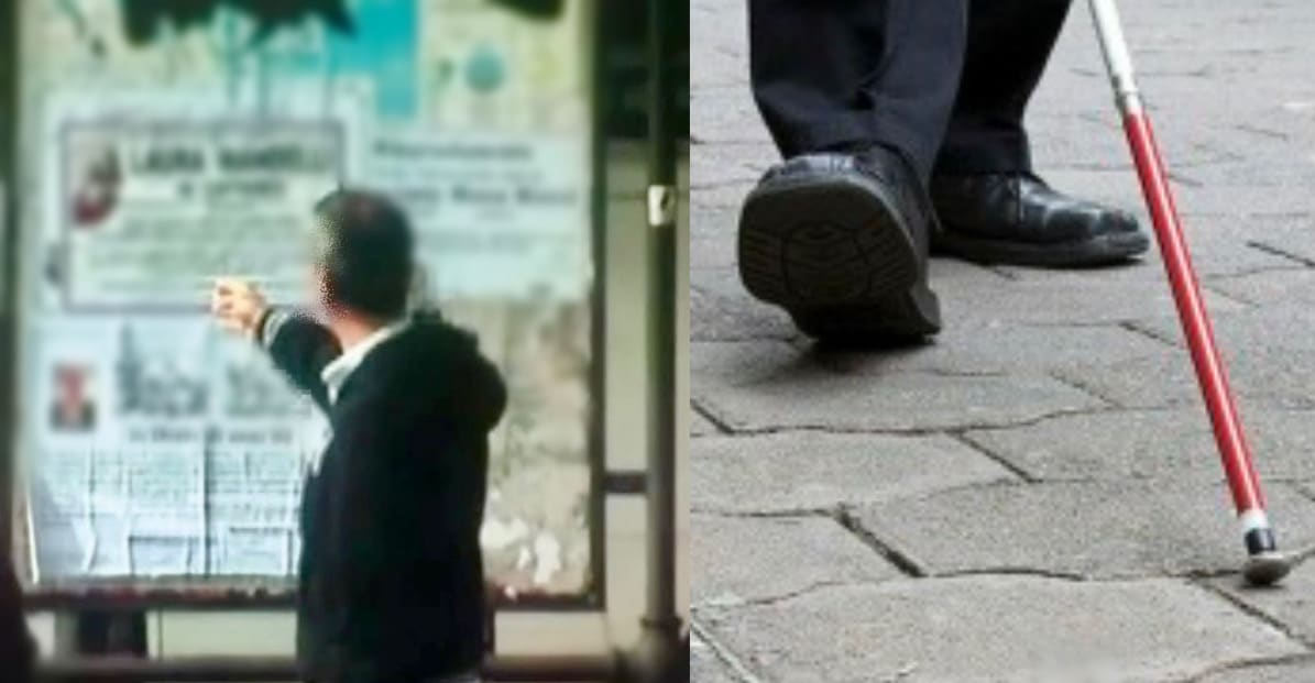 Anziano finto cieco denunciato nel Torinese