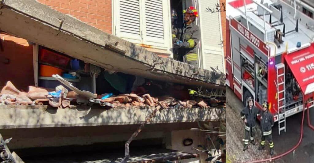 Crolla un balcone: donna morta sotto le macerie a Roma