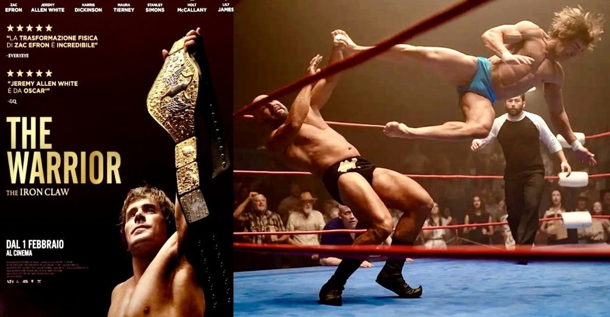 “The Warrior – The Iron Claw” un film sul wrestling con Zac Efron