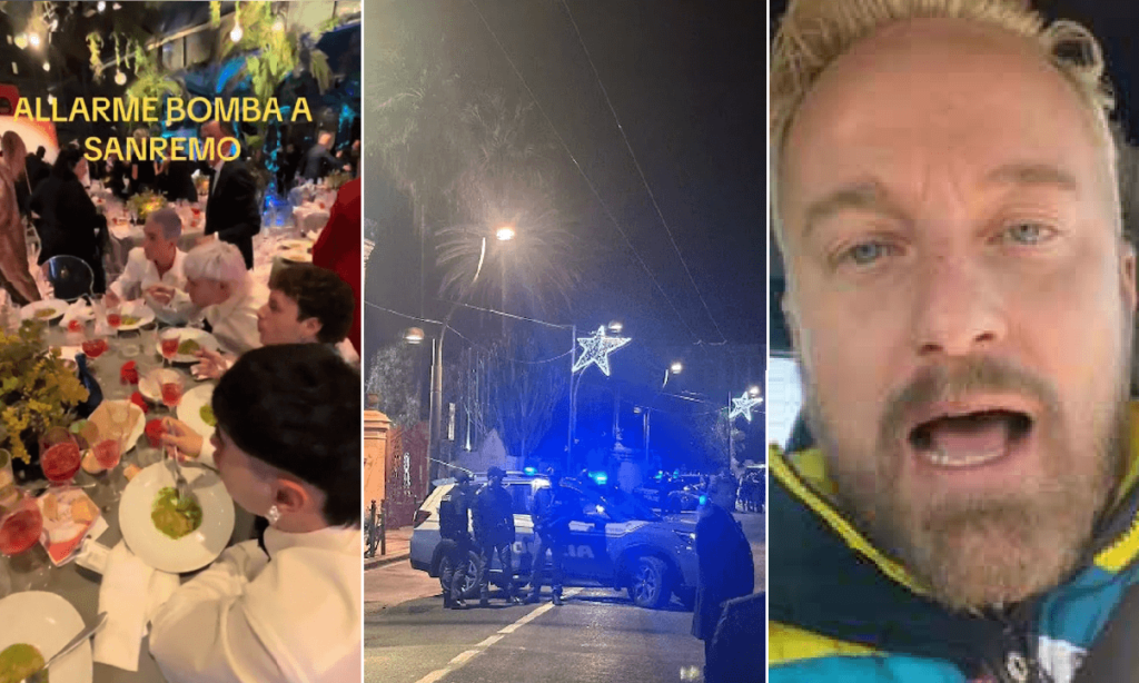 Allarme bomba a Sanremo, le reazioni dei cantanti Agenti con cani, le parole dei testimoni