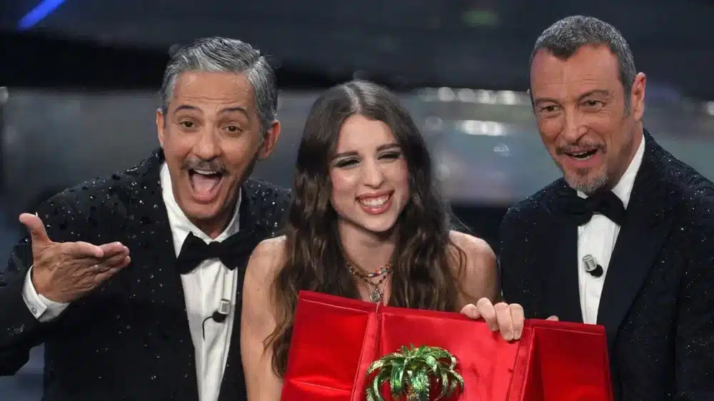 Sanremo, vince Angelina Mango, le parole di Amadeus