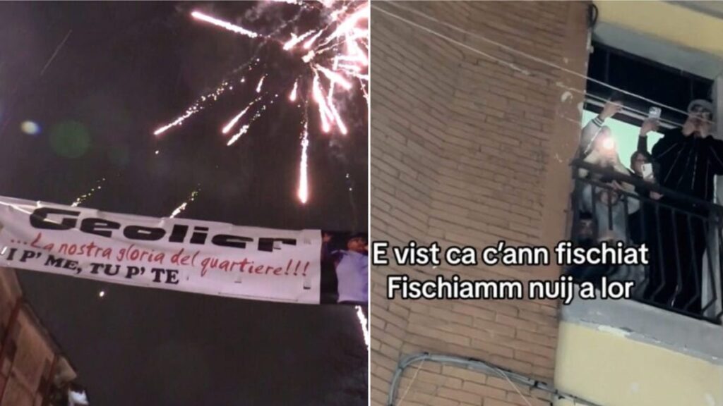 Tornato nella sua Napoli, il rapper si è tolto più di un sassolino dalle scarpe. E il VIDEO lo dimostra perfettamente