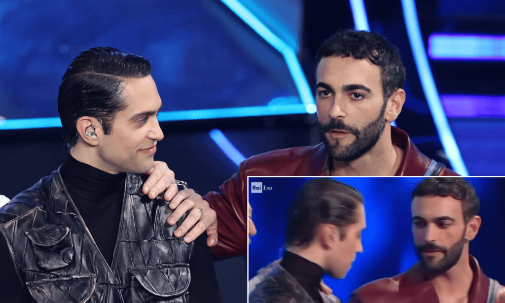 Mahmood e Mengoni hanno una storia Uno sguardo di troppo, il caso