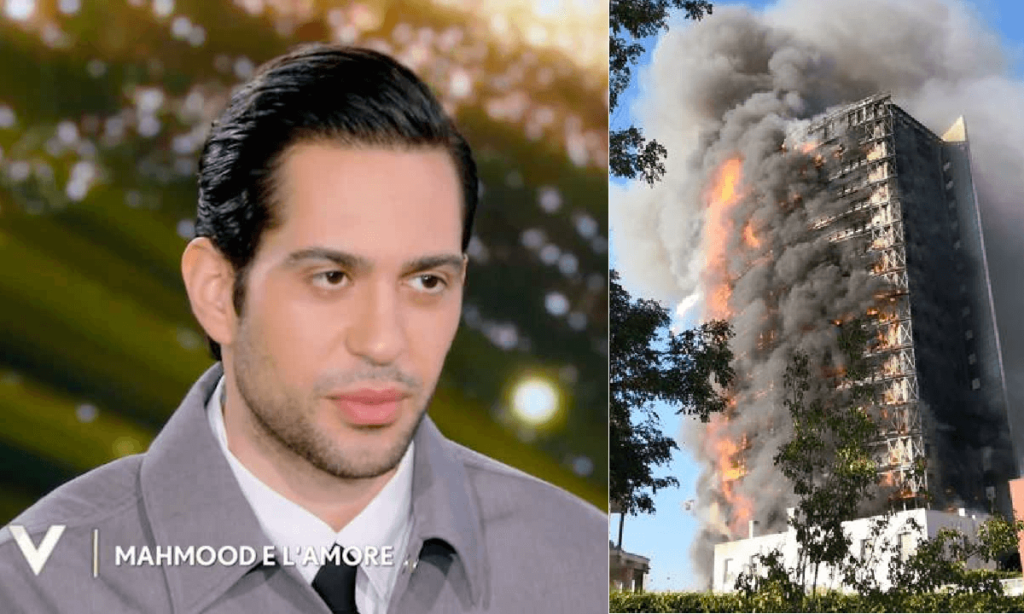 Mahmood, il racconto choc a Verissimo L'incendio è stato terribile, il racconto