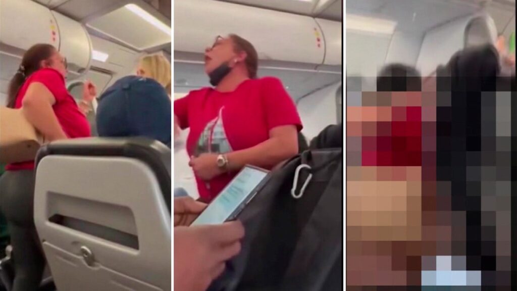 La donna avrebbe prima chiesto scusa, poi si sarebbe calata i pantaloni e la biancheria intima restando nuda davanti a tutti, compresi i bambini.