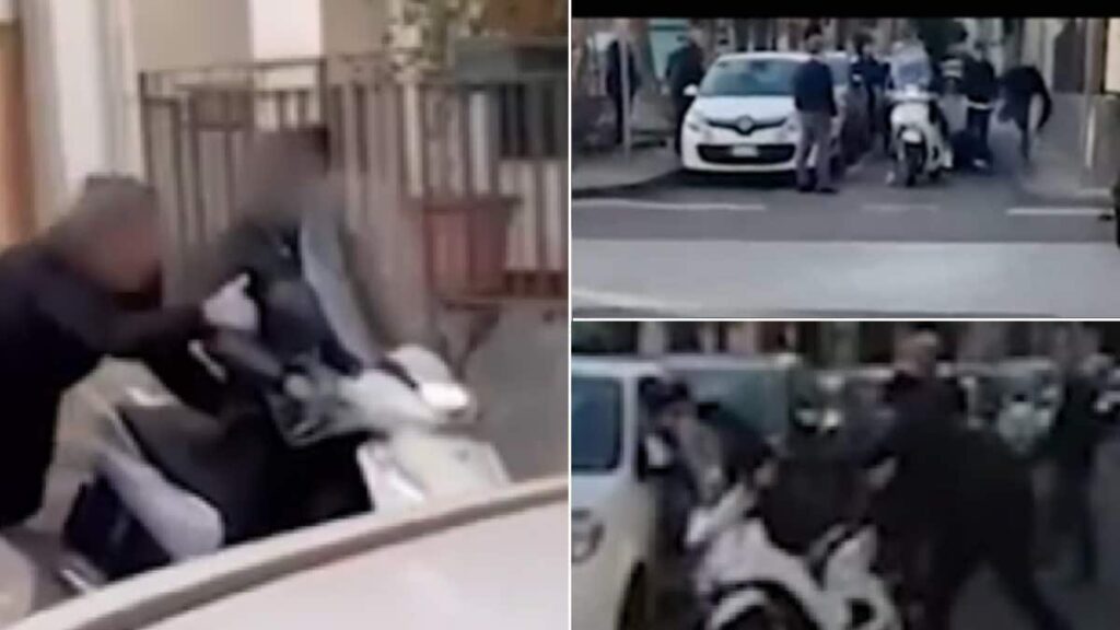 "Andate a lavorare", ha urlato uno dei presenti che ha tentato di bloccarli. L'uomo è il padre di un medico rapinato nel centro diagnostico.