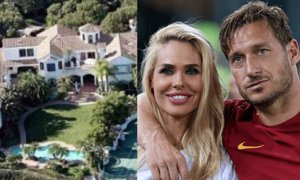 Totti e Ilary Blasi vendono la villa all'Eur da 25 stanze quanto vale la residenza?