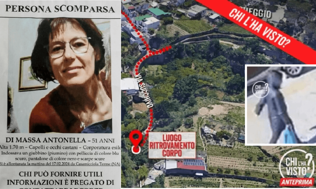 Trovata morta in diretta a 'Chi l'ha visto' Antonella deceduta 24 ore fa