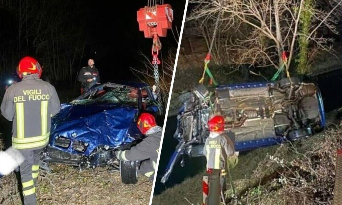 udine auto canale muore ventenne