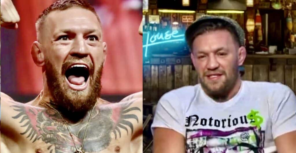 Conor McGregor, spasmi e tic durante l'intervista