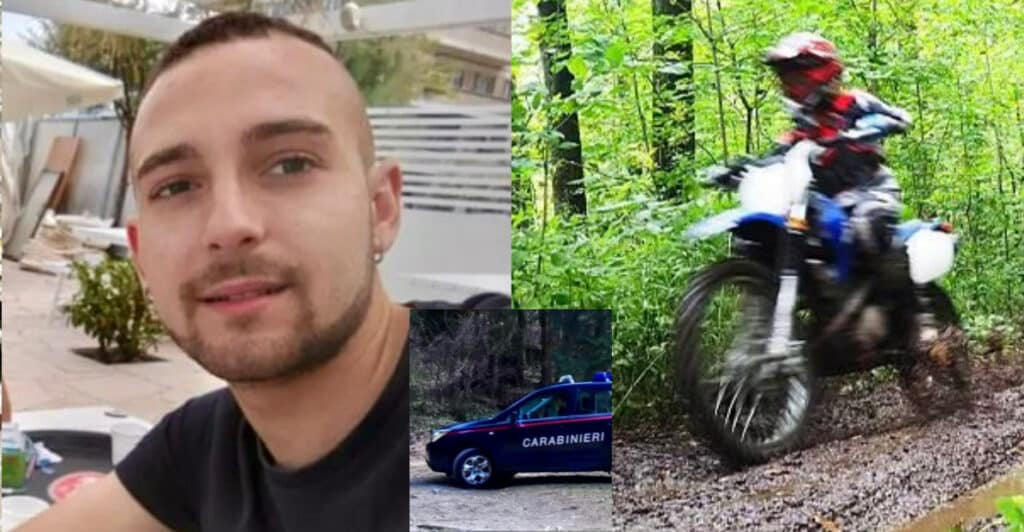 Damiano Bufo morto a 25 anni con la moto da cross