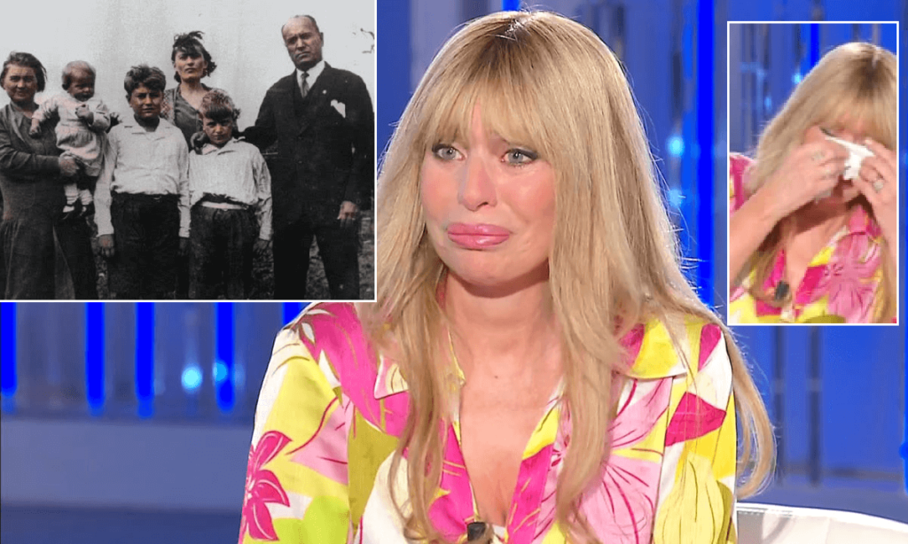 Alessandra Mussolini, la famiglia del Duce i racconti a Domenica In, cosa ha detto