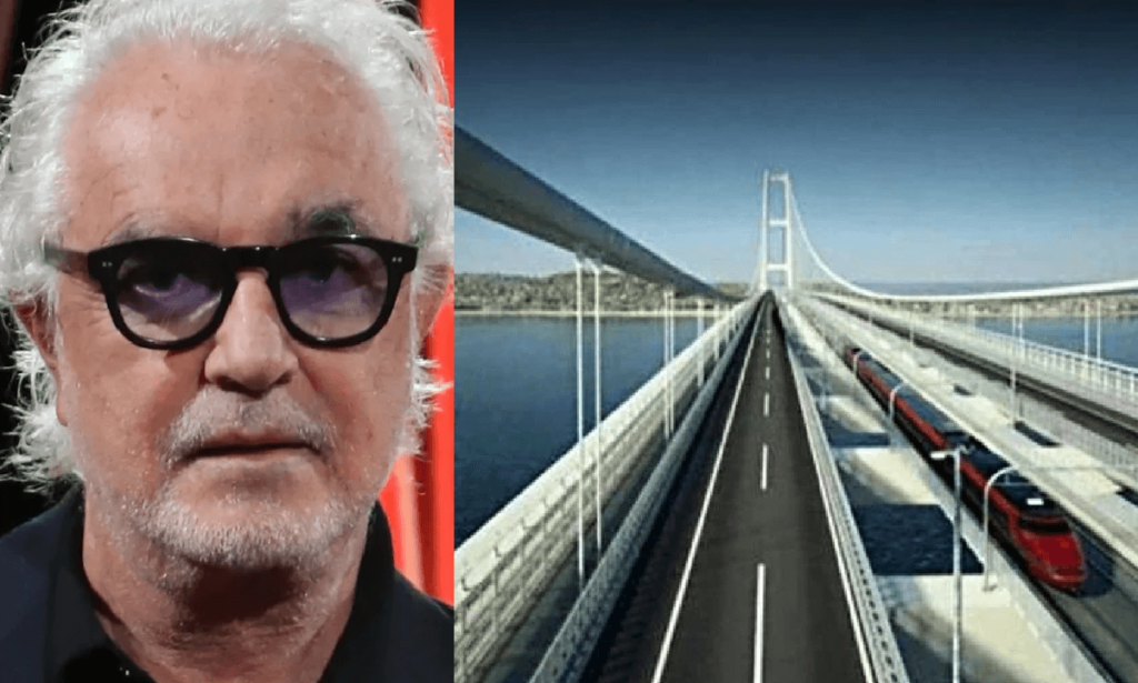 Briatore Ponte sullo stretto crea lavoro ma servono anche le strade e le autostrade