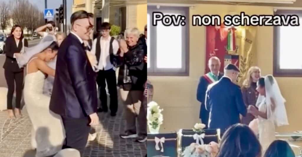 Alessandro e Nicole sposi a 18 anni