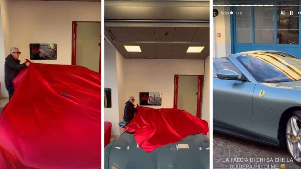 Mentre l'imprenditrice digitale è volata a Dubai per trascorrere la Pasqua, il rapper si è regalato una Ferrari. E non una qualunque [FOTO]
