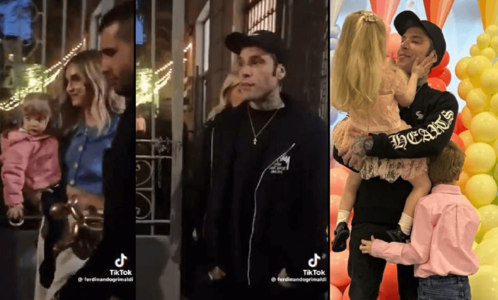 FerragnEX, lite al compleanno di Vittoria la suocera insegue Fedez, i fatti