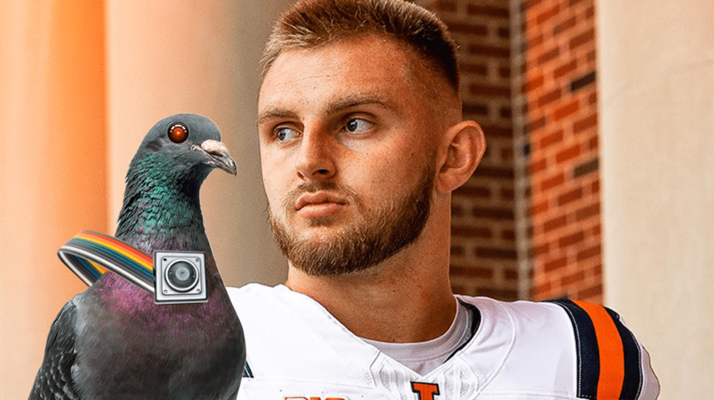 È la stella di una delle più forti squadre giovanili statunitensi: quella dell'Università dell'Illinois. "Avete mai visto un piccione appena nato?" Ha chiesto