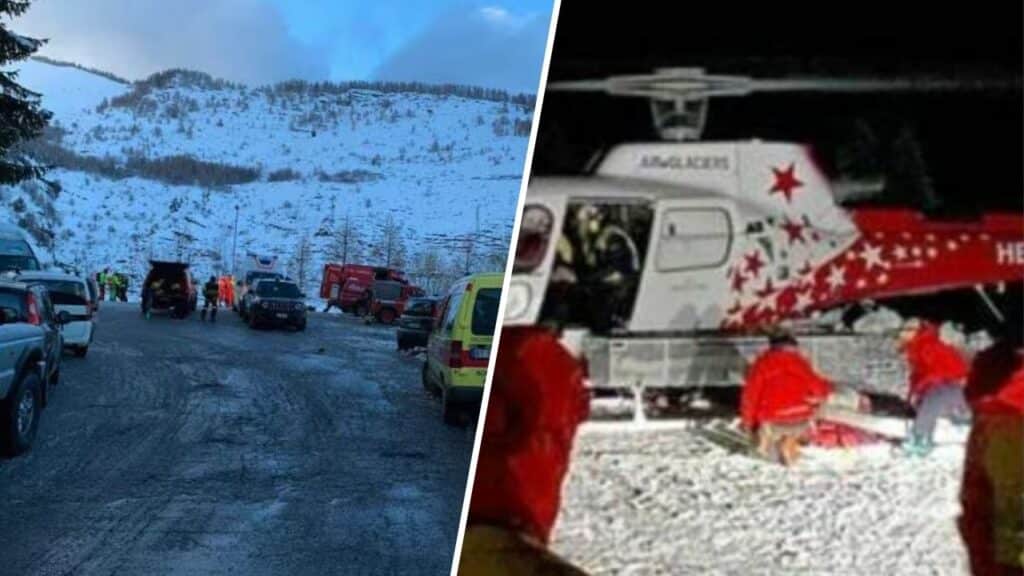 alpi cinque scialpinisti morti