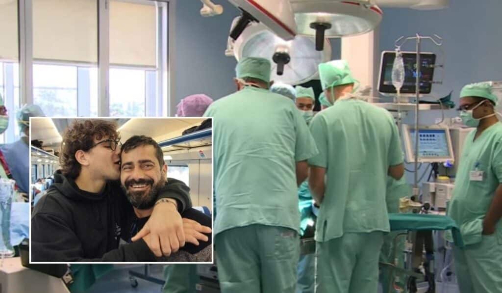 dona rene figlio papà