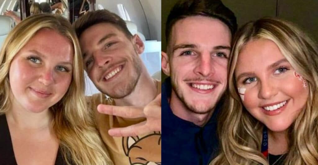 Lauren, fidanzata del calciatore Declan Rice insultata sui social