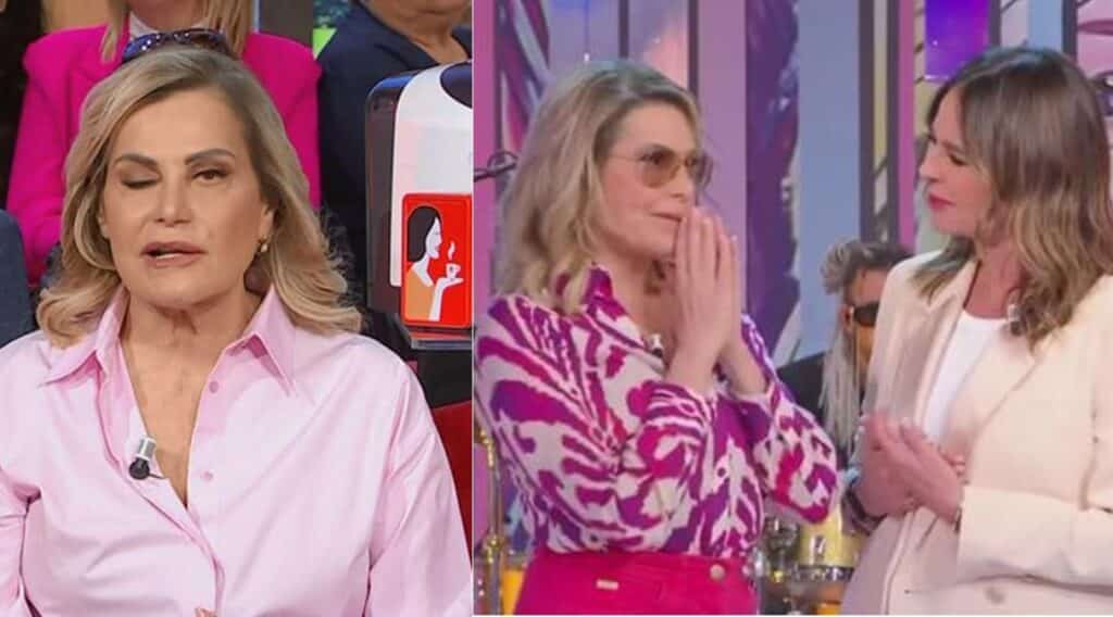 Simona Ventura paresi