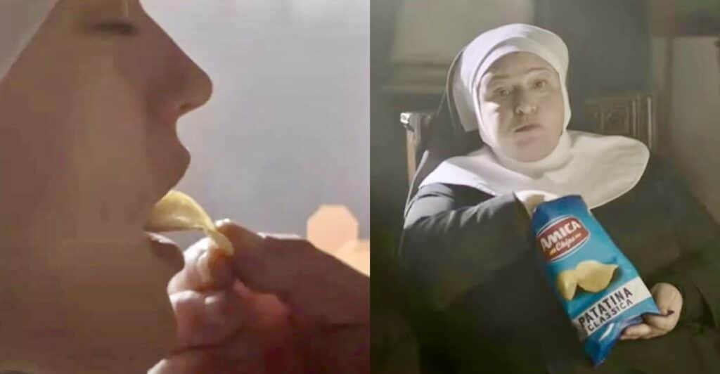 Amica Chips, il nuovo spot che ha fatto infuriare i cattolici