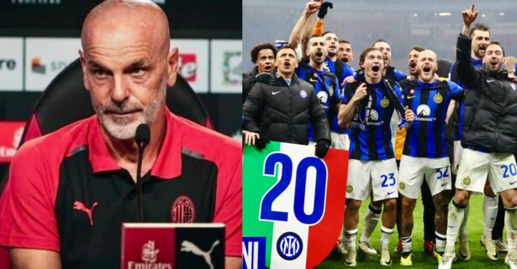 Stefano Pioli, l'allenatore del Milan lancia una stoccata all'Inter: "é la più forte, ma vince 2 scudetti"