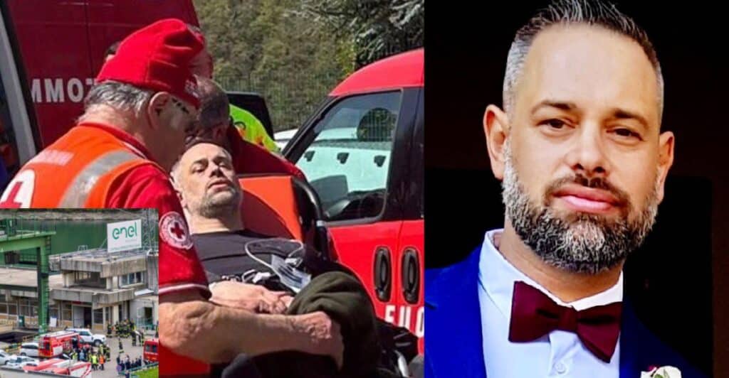 Simone De Angelis, il capocantiere di Suviana