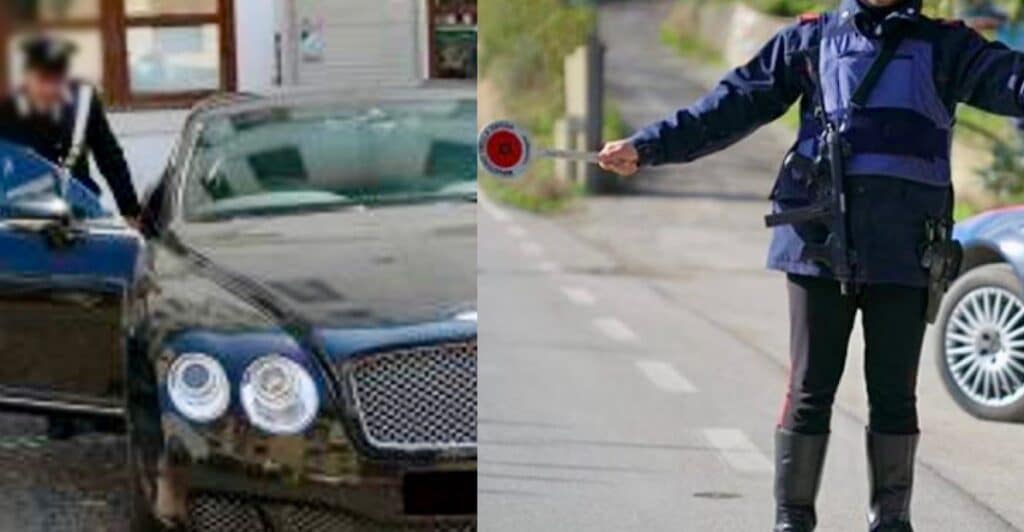 44enne ubriaco a bordo di una Bentley, fermato