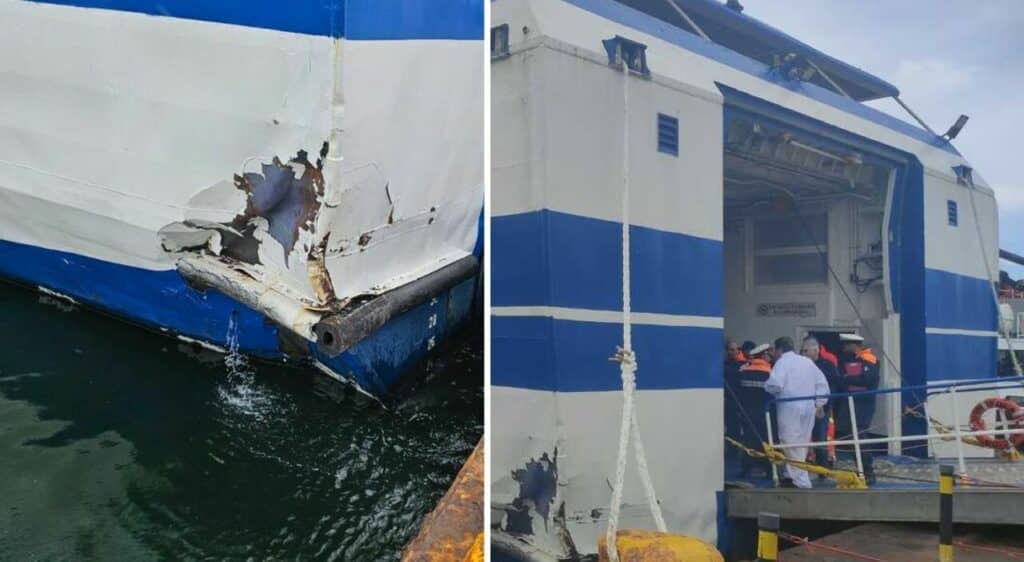 Al momento del violento impatto i passeggeri erano quasi tutti in piedi