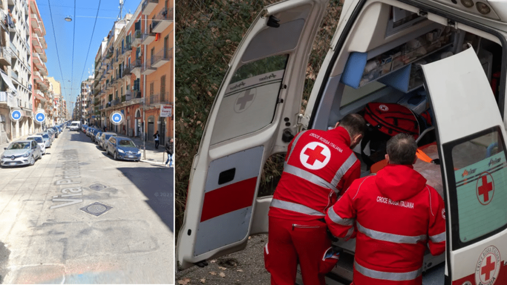 Bari, investe una bambina con la moto