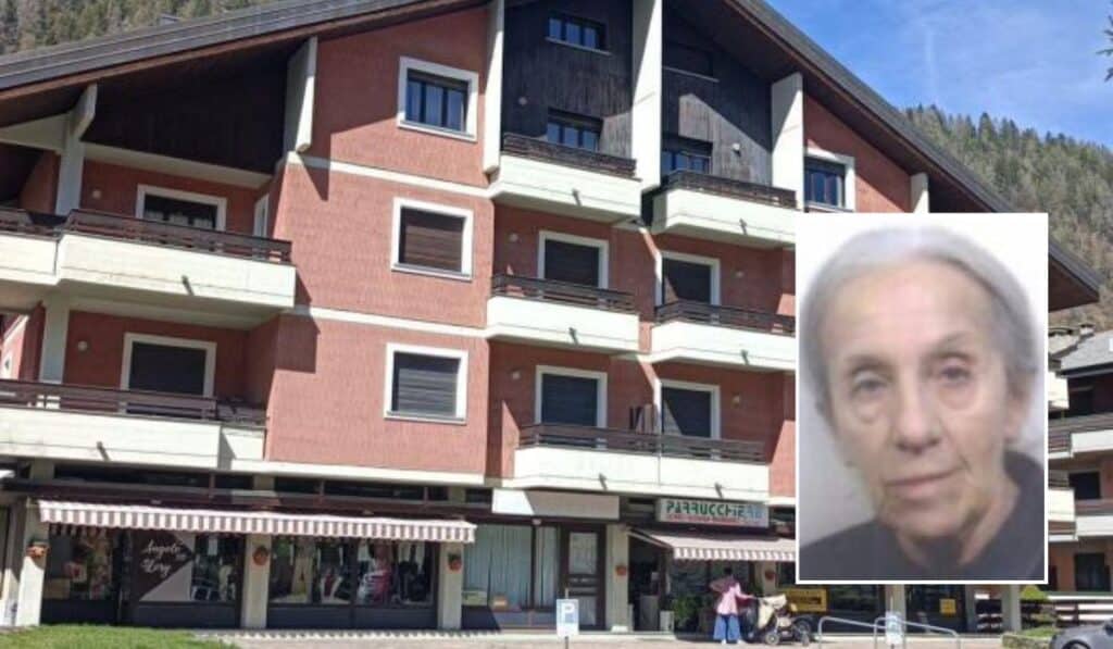 abbandona anziano cadavere madre