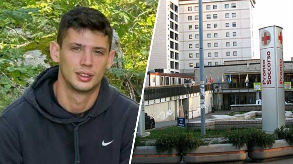 cade tetto simone muore