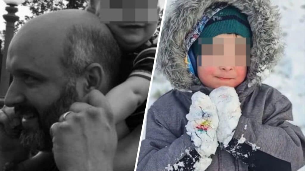 casa fiamme padre muore