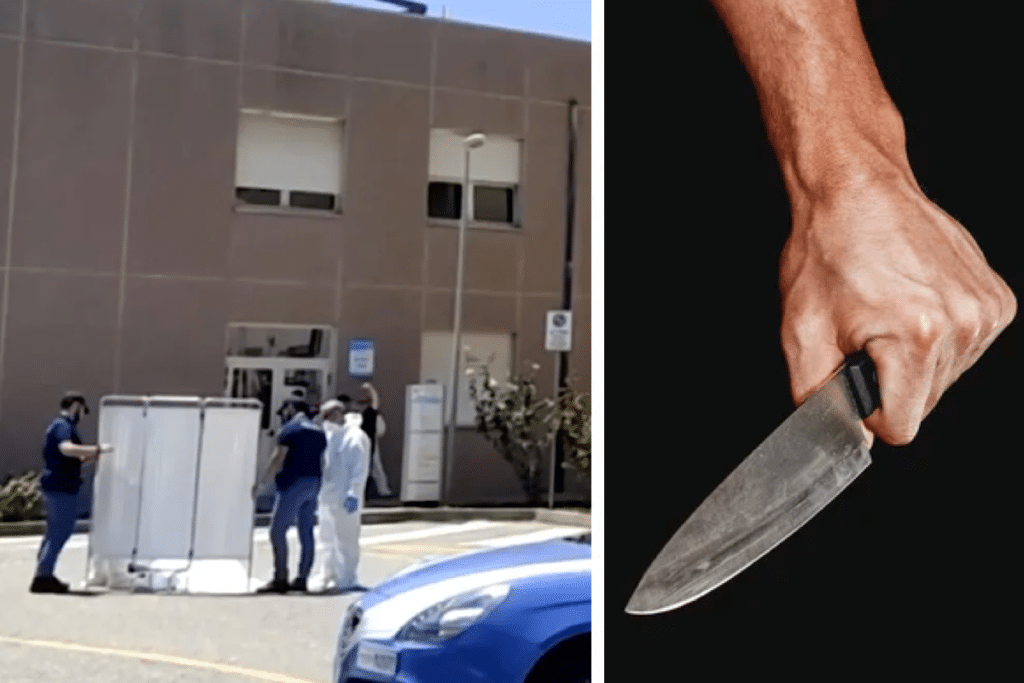 Insospettitosi per alcuni rumori, il padrone di casa, un macellaio di 48 anni, ha impugnato un coltello e ha raggiunto il primo piano, trovandosi davanti i quattro malviventi