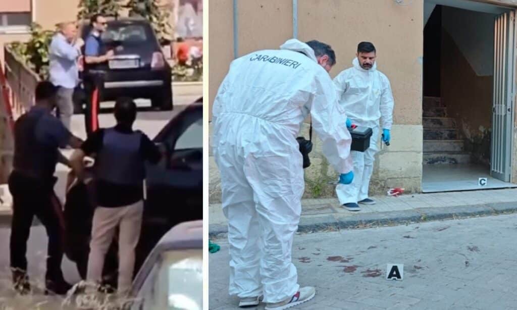 L'uomo ha rischiato il linciaggio non appena è stato portato via dai carabinieri