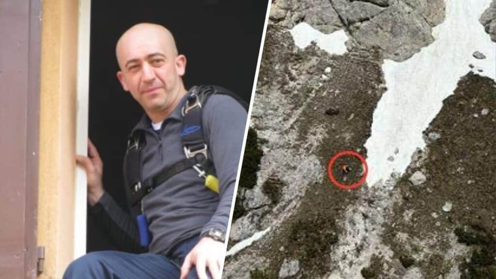 Massimo precipita in parapendio e muore a 55 anni