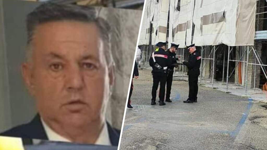 incidente lavoro muore operaio 62enne