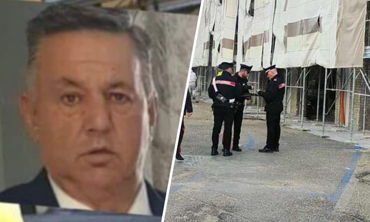 incidente lavoro muore operaio 62enne