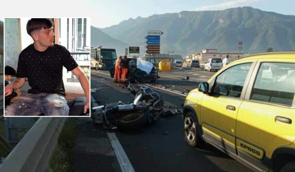 incidente morto salvatore vertolomo