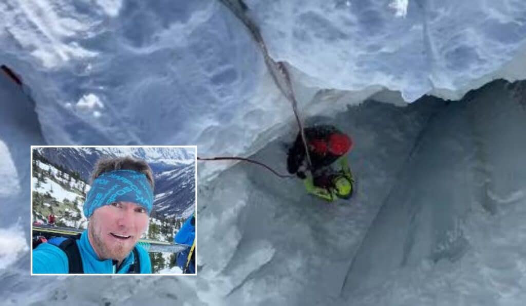 scialpinismo denis trento morto