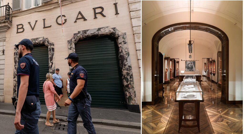 Roma furto Bulgari