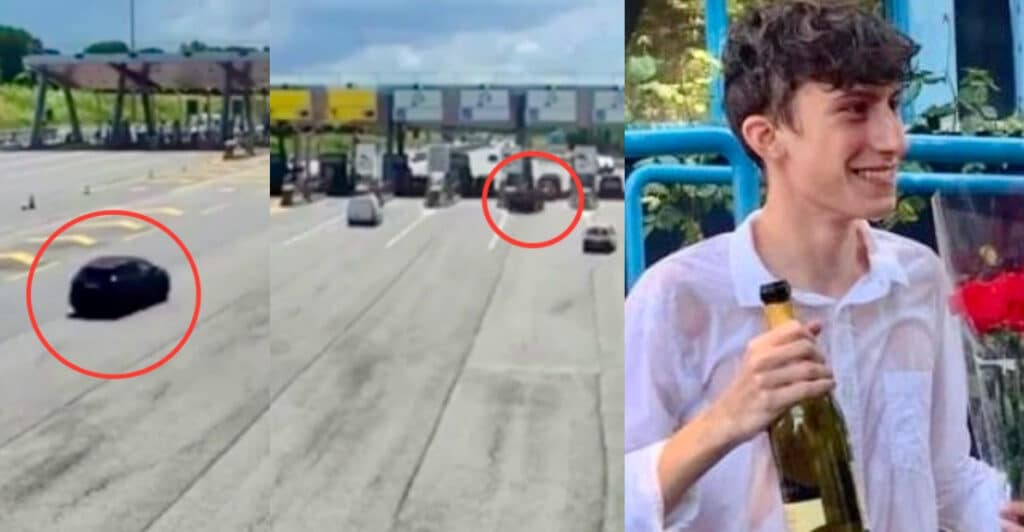 Coppia di turisti si schianta contro un casello dell’A21 a Rosignano