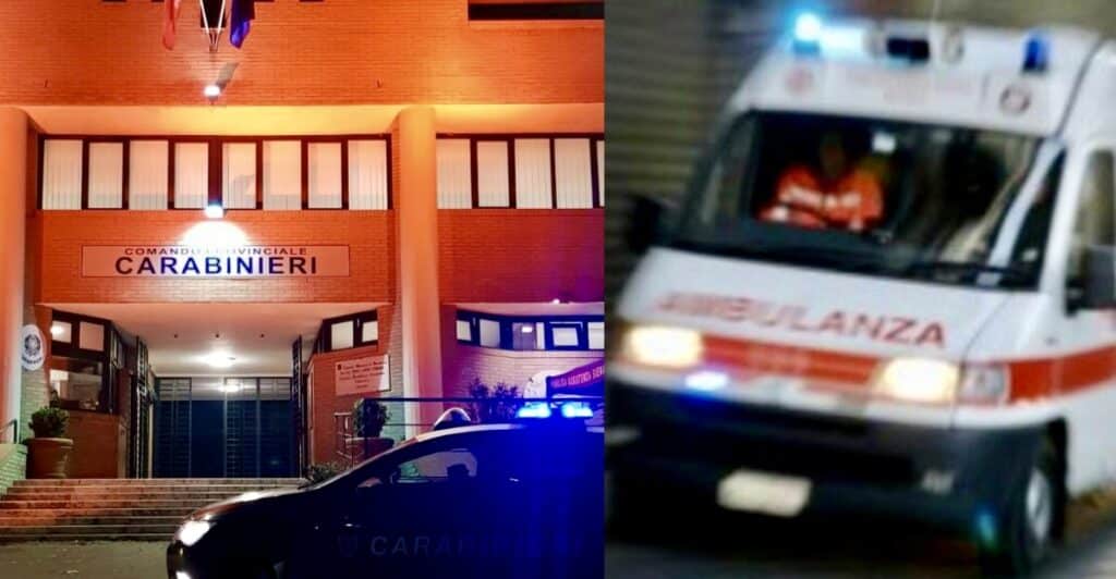 In caserma con il cadavere della moglie