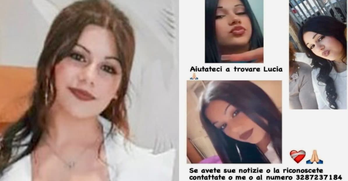 Lucia Rizzi 15enne scomparsa a Barletta