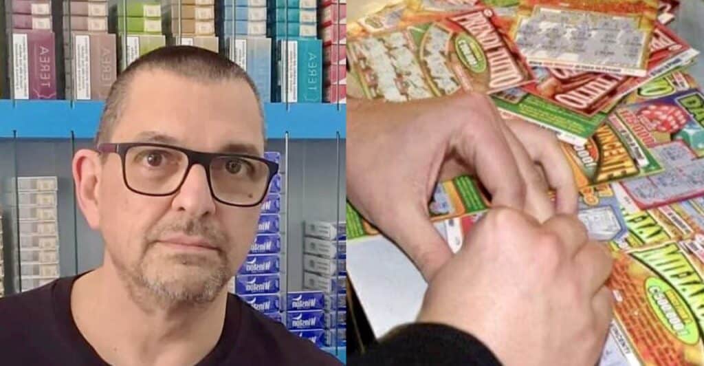 Tabaccaio vieta i Gratta e Vinci nella sua attività