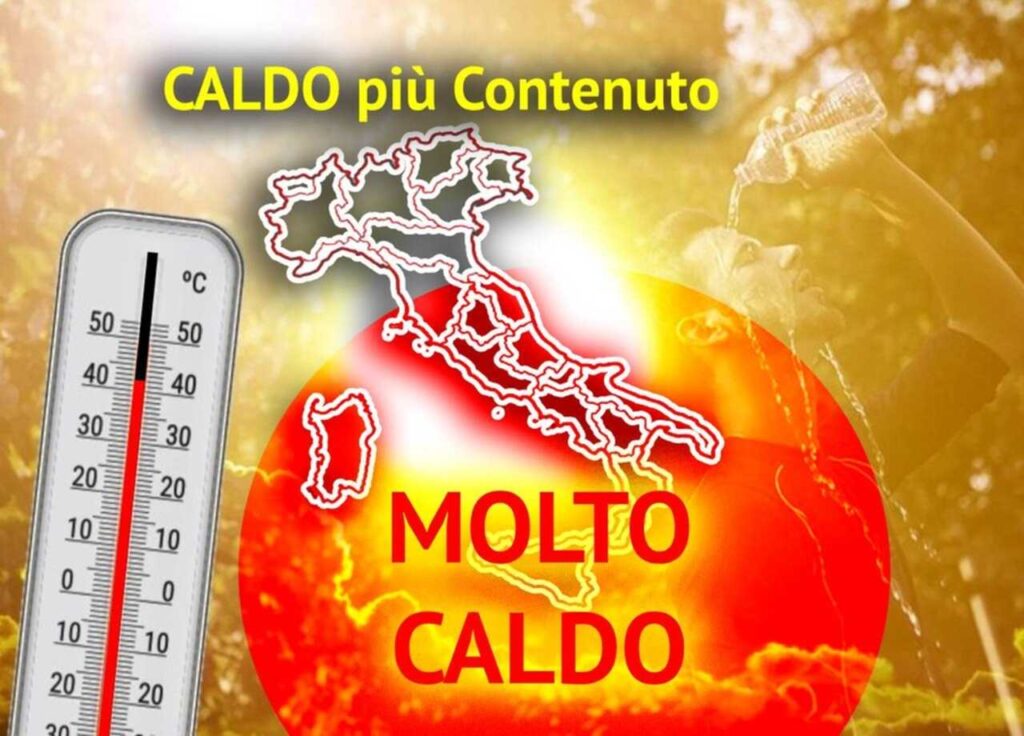 Previsioni meteo per la settimana, in arrivo il caldo africano: picchi di 40°C su tutto il Paese