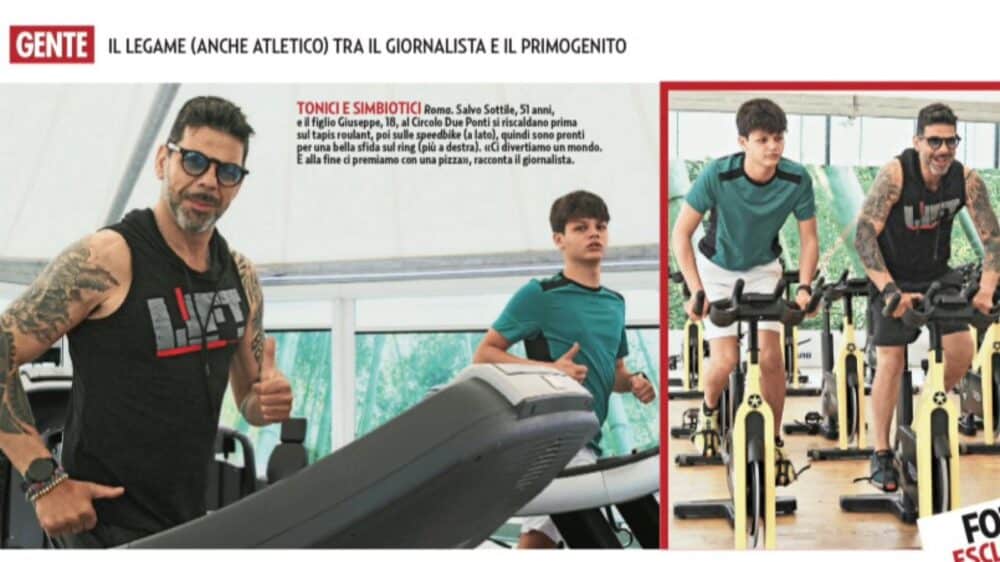 Salvo Sottile, il forte legame con suo figlio Giuseppe e l'amore per lo sport: "Condividiamo ogni partita, è un modo per volerci bene"